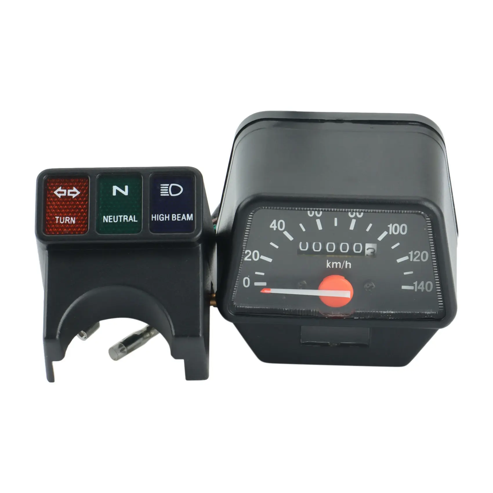 Motorcycle Speedometer Instrument Assembly Odometer Tachometer Gauges for Yamaha XT225