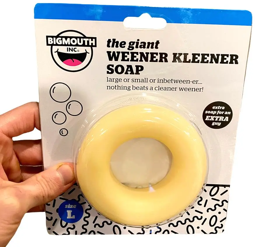 🍆 GIANT Weener Cleaner Soap – Hilarious Gag Gift
