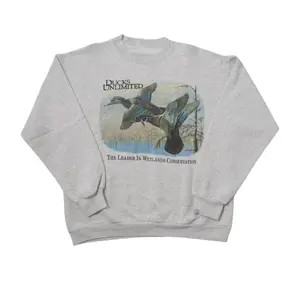 [Sale up to 35%] + [FREE SHIP] Vintage 90's Duck Unlimited Sweatshirt, Graphic Streetwear shirt