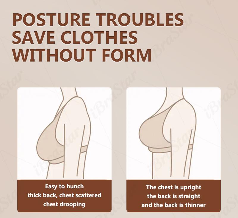 【Postural correction】 Full-Coverage Lift & Align Wireless Bra, Enhanced Shoulder and Back Support, Perfect for Gym, Pilates, Yoga, Office Wear and Long-Hour Daily Comfort