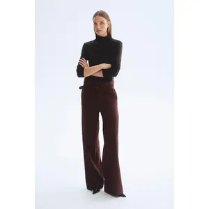 H&M Belted paper bag trousers