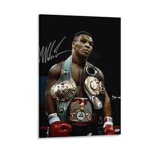 Mike Tyson Boxing Poster Wall art