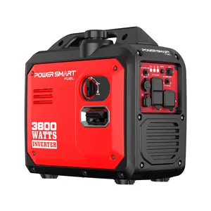 PowerSmart 3800-Watt Portable Inverter Generator, Super Quiet 59dB Gas Powered Engine (143cc) with USB & 120V Outlet, Lightweight Power Station for RV Camping, Home Backup & Tailgating - DB5068