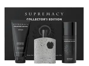 Afnan Supremacy Collector’s Edition Pour Homme Gift Set – Eau de Parfum, Deodorant & Shower Gel, 100ml (3.4 oz)