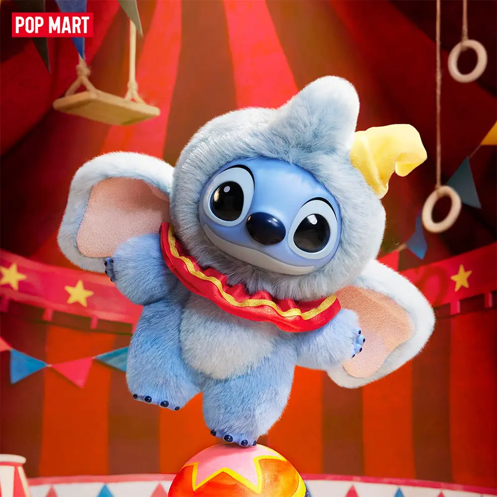 POP MART Stitch Adventure Series Vinyl Plush Pendant Blind Box,summerwins