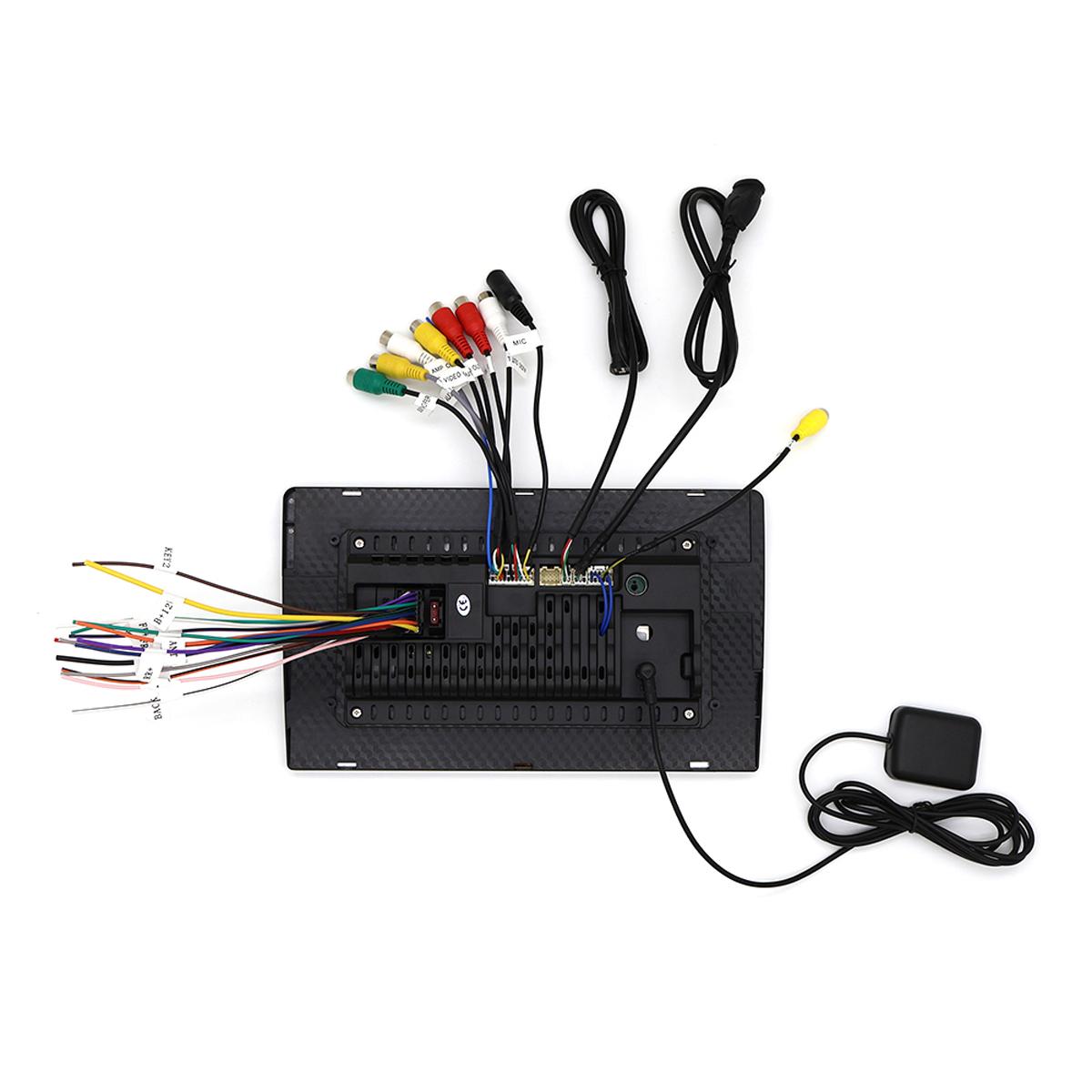 10.1" Android 14 Car Stereo for Ford F-150 1997–2004 | 4+64GB Double Din Touchscreen Radio with Wireless CarPlay & Android Auto, GPS Navigation, Bluetooth, WiFi, SWC, FM, Backup Camera