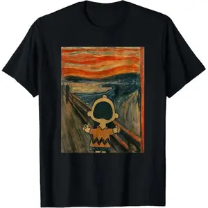 Charlie Brown Scream Artsy T-Shirt