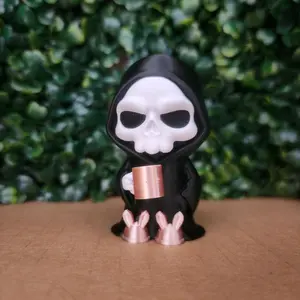 Coffee break grim reaper