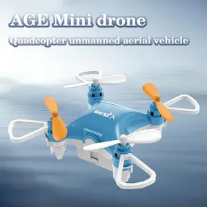 Mini Drone - Small Micro RC Quadcopter, Pocket-Sized Crash-Resistant Indoor Drone with Long Flight Time, Beginner-Friendly