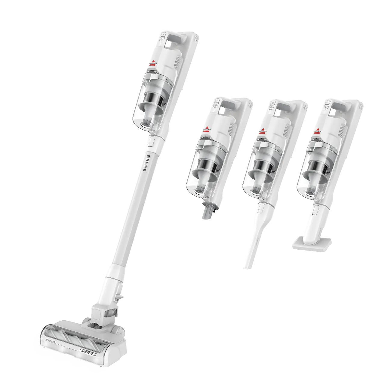 BISSELL® PowerClean® Lite 200W 3-in-1 Cordless Stick Vacuum with Tangle-Free Brush Roll, LED Headlights, and Self-Standing Design