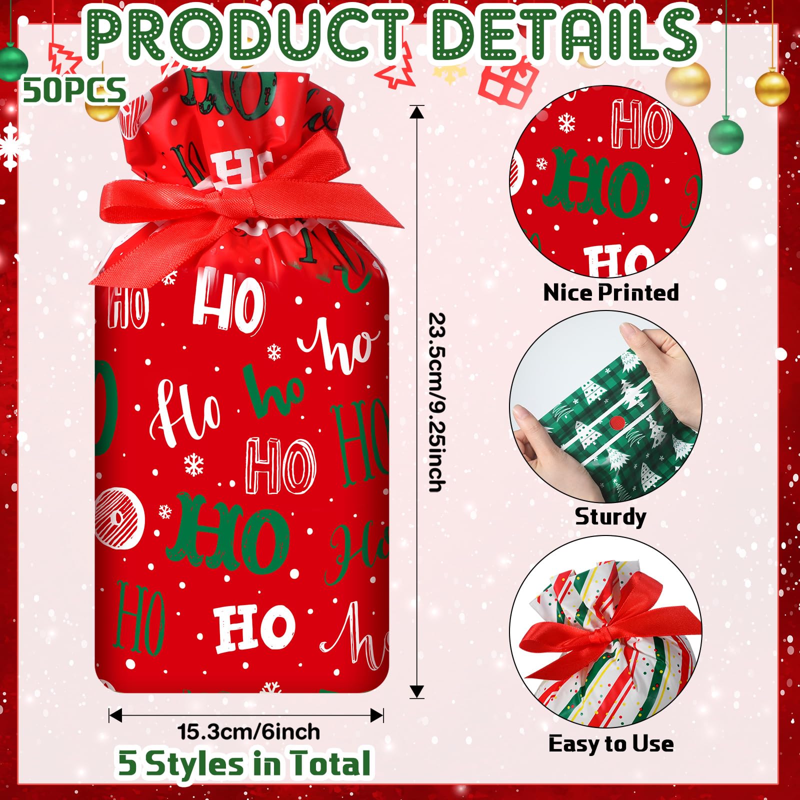 48/50/60 Pcs Mini Valentines Goodie Bags with Drawstring Tags Fixed Medium Size Bags Appreciation Gift for Friends Teacher Students Office Employee Coworker,Galentine's Day Birthday Holiday Wedding School Classroom Party Supplies,Valentine Gift Exchange