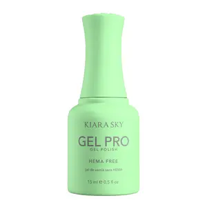 Kiara Sky Gel Pro -Aloe There HEMA-Free + TPO Free Nail Gel Polish | Intense Pigmentation, Long-Lasting Wear | Finish: Cream 15ml