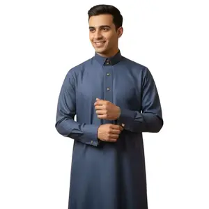 AlHelo Thobe charcol-     ثوب الحلو