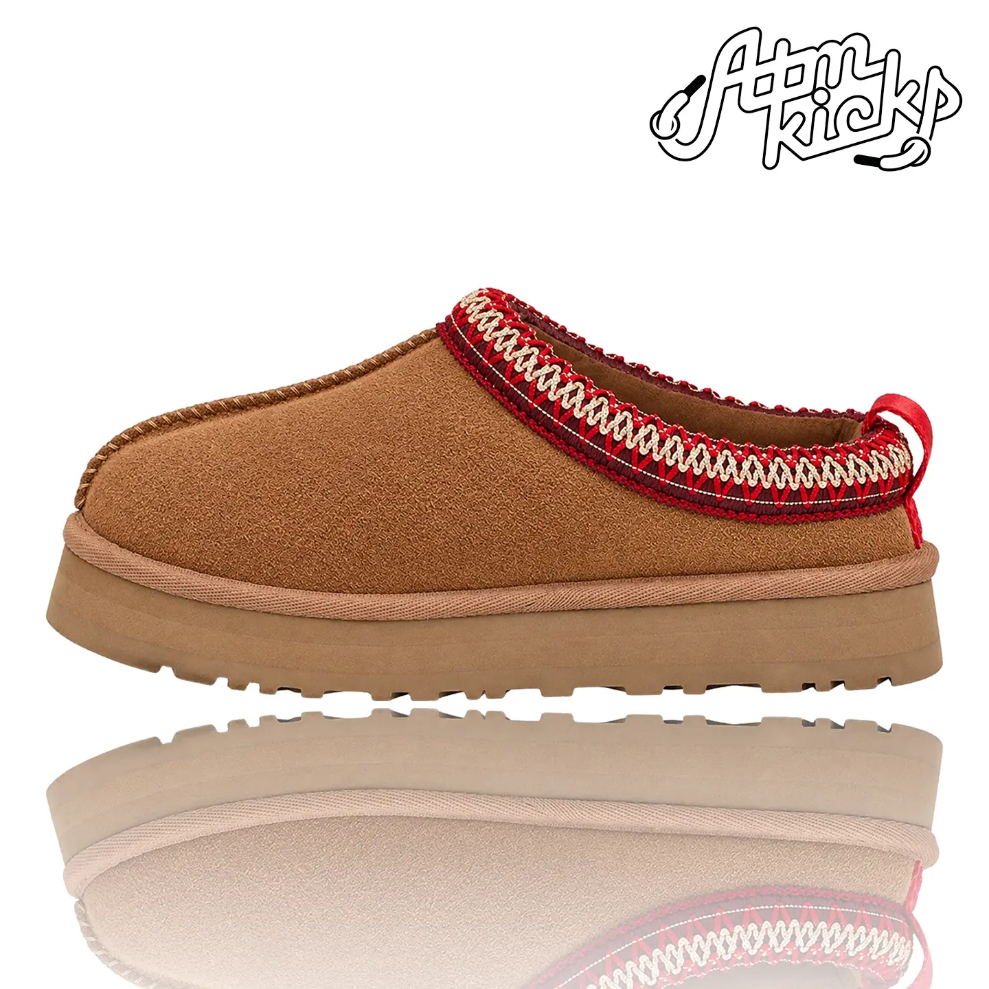 UGG Tazz Slipper Chestnut (Kids) 1143776K-CHE Authentic Shoes Footwear Sneaker Trainer Comfortable Walking Fashion Trending Gift