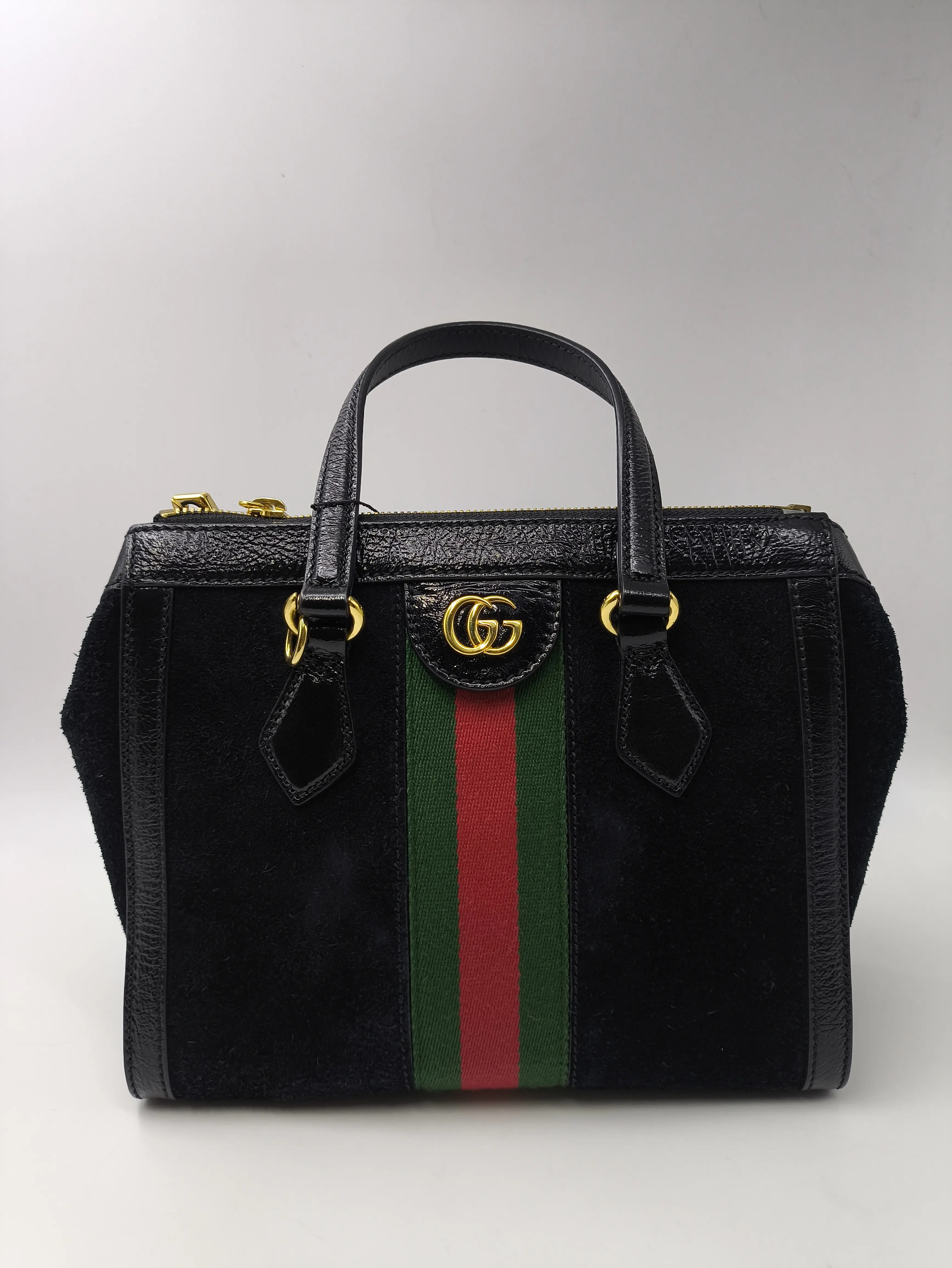 Pre-owned GUCCI As Shown Crossbody Bags DT 075 Ophidia Satchel Leather Bag