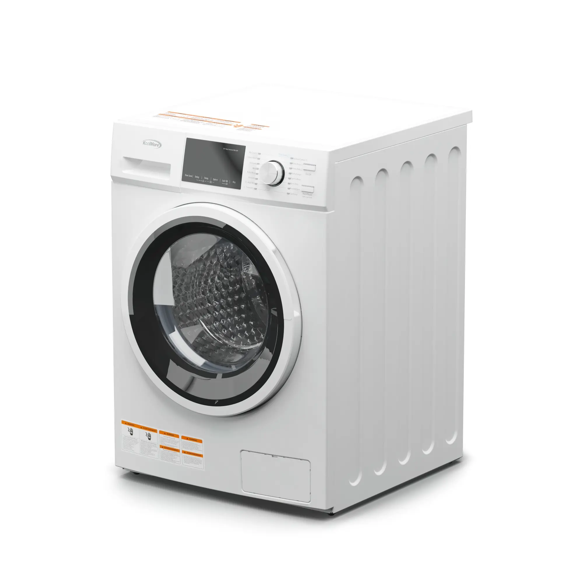 2.7 cu. ft. All-in-One Washer & Dryer Combo in White, FLC-3CWH.