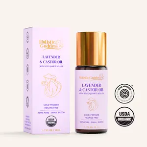 Organic Castor Oil Roll-on With Lavender