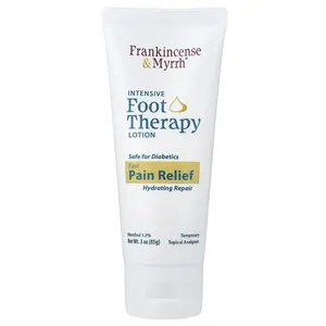 Frankincense & Myrrh Intensive Foot Therapy Lotion, 3 oz (85 g)