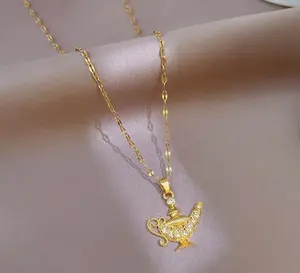 Magical Genie Lamp Gold Necklace
