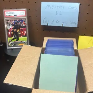 $2 grab box for football card