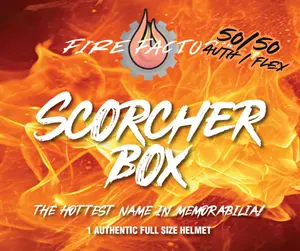 Fire Factory 50/50 Scorcher Box! Full Size Authentic and Speedflex Helmets. Case of 8 Mystery Boxes
