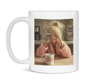 Disgusted Doll Face Mug, Funny Doll Face Meme Coffee Cup, Hilarious Coffee Cup, Office Mug, Tea Mug, Funny Gift, Mug for Work, Gift for Boss, Gift for Mom, Dad, Coworker of Friend