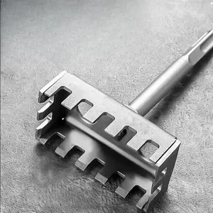 Square Hole Puncher, Electrician’s Slotting Tool, Junction Box Hole Cutter, 86‑Type Electrical Box‑Specific Square‑Handle Hole Puncher