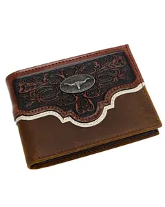 Cody James Men's Tooled Bifold Wallet - 2009771Wp