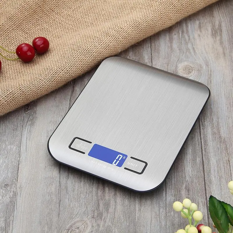 Kitchen Scale, 1g-10000g Food Scale with Display, Multifunctional Kitchen Scale for Baking, Cooking, Diet Preparation. kitchen supplies