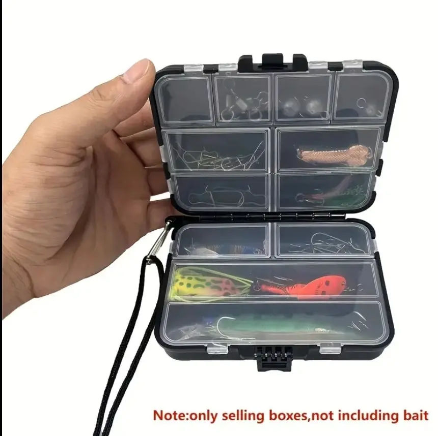 Small Fishing Tackle Box 4.7in x 3.7in