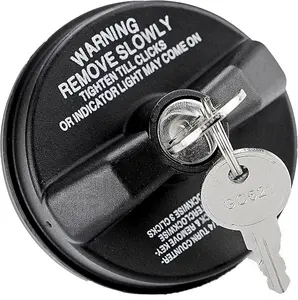 Locking Gas Cap, Lock Fuel Cap For Toyota 4Runner,Camry,Corolla,Tundra,Tacoma,Rav4,Highlander,Avalon,Sequoia,Prius & Honda Civic,Accord,CRV,Fit,Pilot & Nissan Altima,Sentra &Chevy Silverado