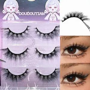 Lazy-Girl One-Strip Lash: On in 3 Seconds, Even Beginners Can Slay  Natural Cat-Eye × Manga Volume × Soft Hybrid — 3-Pair Set for Every Makeup Mood  Feather-Soft Mink Velvet, Zero Prickle, All-Day Comfort — Stays Perfect Through Dance & Tears!