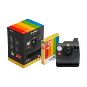 Polaroid Now Gen 3 Instant Camera + Color Film Bundle (8 Photos)