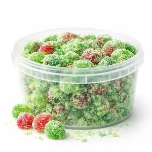 Green Apple gushies  Candies snack  - Sweet and Tangy Bonbon Candy Sour Gummy Flavor
