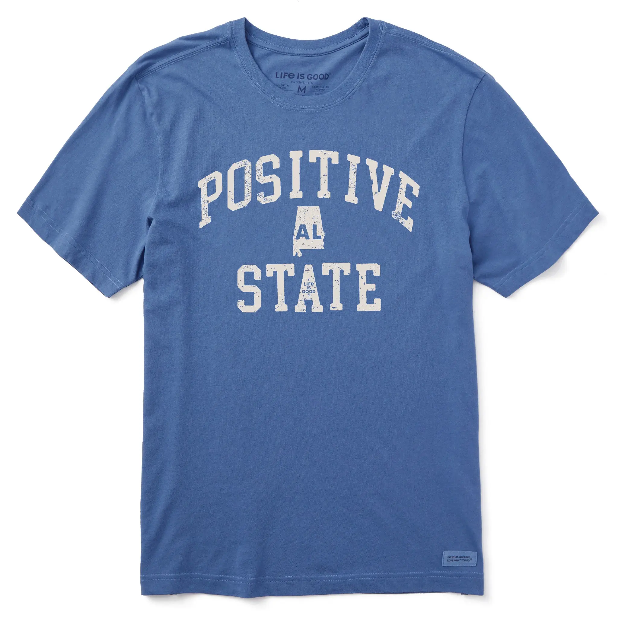 Men's Positive State Alabama Short Sleeve Crusher Tee