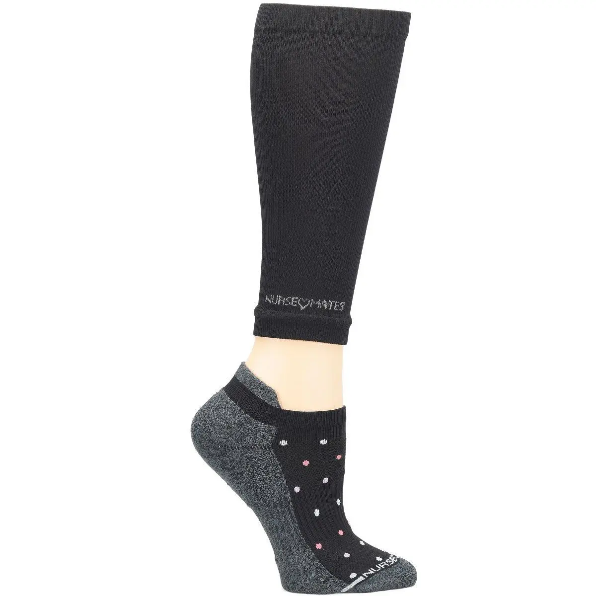 Nurse Mates Compression Calf Sleeve & Anklet Set — 12-14 mmHg Graduated Support