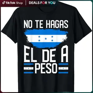 100% Cotton Honduras Flag Catracho Pride Hondureno Banderas Pride DNA T-Shirt