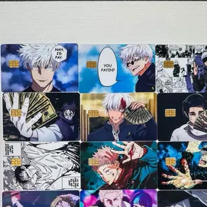 JJK Anime Card Sticker Cover