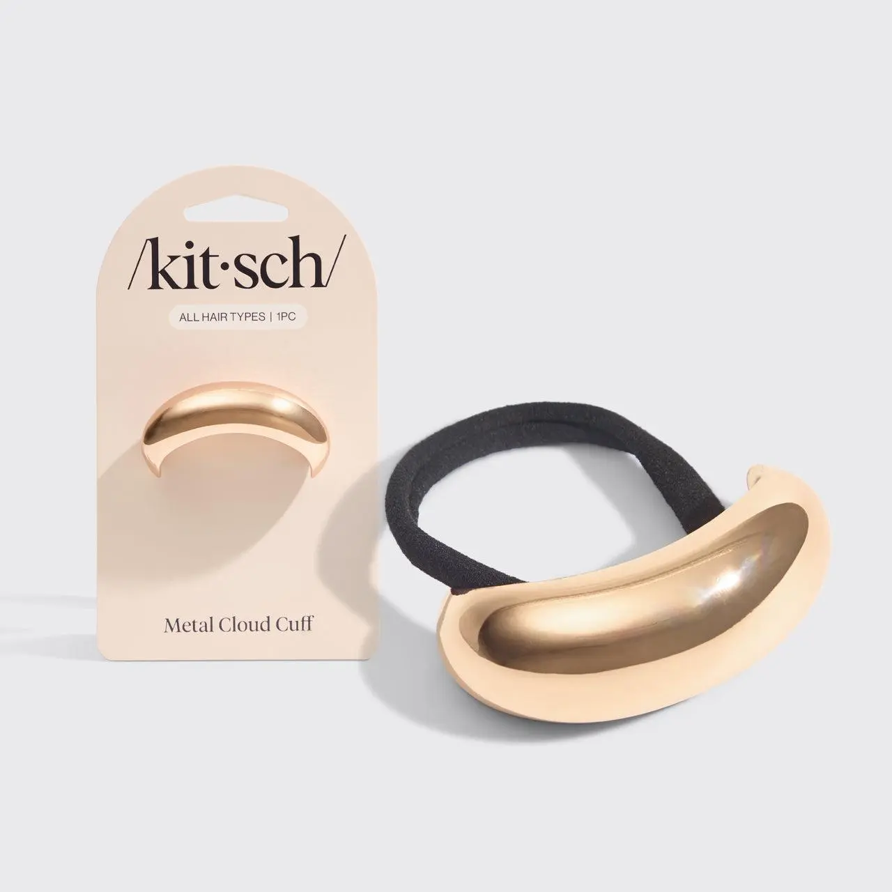 Kitsch Gold Metal Medium Cloud Cuff - Medium