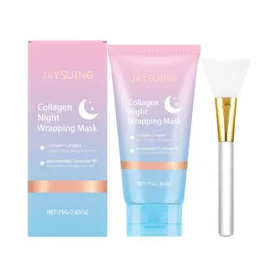 Collagen Night Peel-Off Mask, Cleanses Keratin, Moisturizes, Controls Oil And Nourishes The Skin. Peel-Off Mask