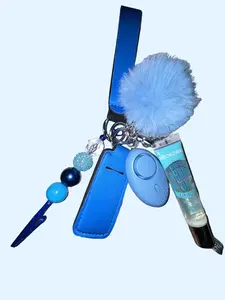 Unique Design Keychain with Lipgloss Durable Versatile Accessory for Daily Use Stylish Functional and Long-lasting