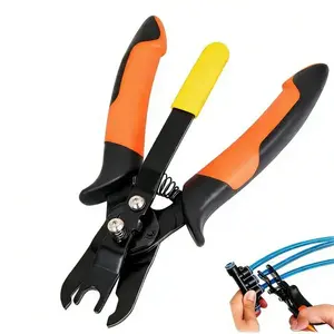 Air Hose Connector Removal Tool Push to Connect Quick Fittings Disconnect Tool Air Line Disconnect Release Pliers for Mechanics and DIY Enthusiasts for 1/4” to 5/16”