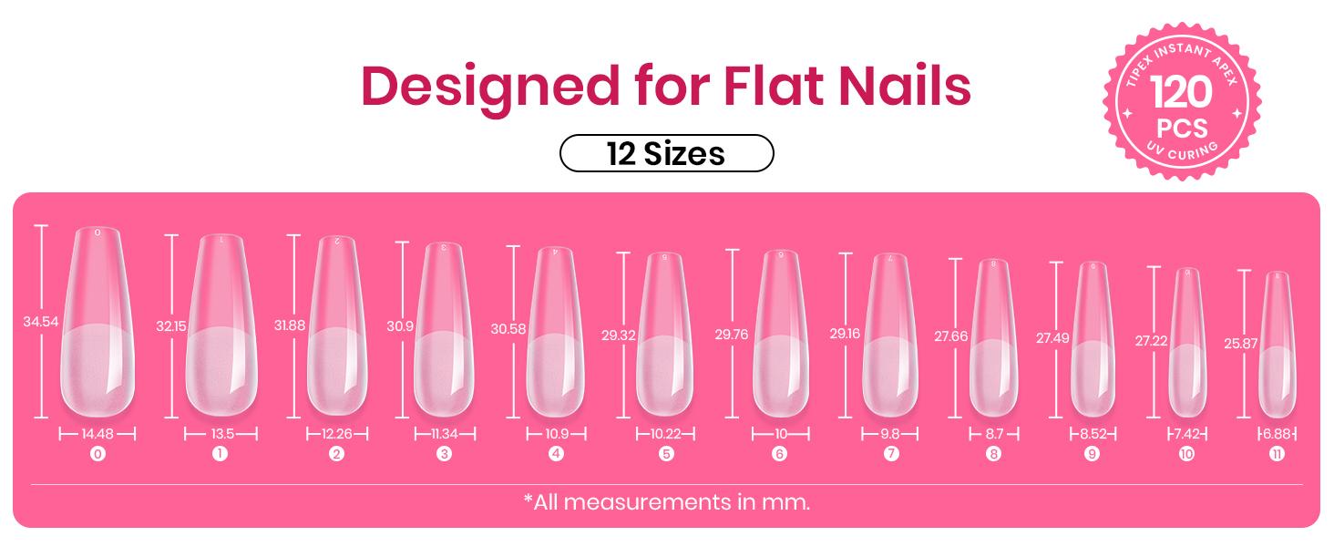 【Christmas Clearance】Beetles Tipex Instant Apex Nail Extension Tips - Almond Coffin Square Oval Stiletto Squoval Shapes Thick Acrylic Nails for Manicure Gel Press Ons DIY Nail Art 【Christmas Clearance】Beetles Tipex Instant Apex Nail Extension Tips - Almond Coffin Square Oval Stiletto Squoval Shapes Thick Acrylic Nails for Manicure Gel Press Ons DIY Nail Art