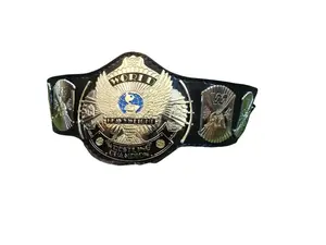 wing eagle Dual heavyweight championship belt wrestling replica 2 mm
