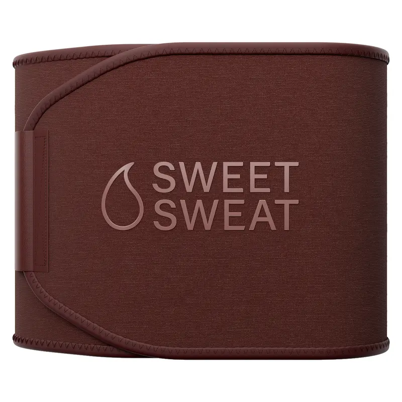 Sweet Sweat Waist Trimmer 'Toned Series' by Sports Research - Premium Workout Waistband with Neo-Sweat Technology