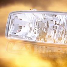 Nilight Headlight Assembly Compatible for 1999 2000 2001 2002 2003 2004 2005 2006 GMC Sierra Yukon, Smoke Bumper Light Chrome Housing Amber Corner Clear Lens, Headlights Assembly Replacement