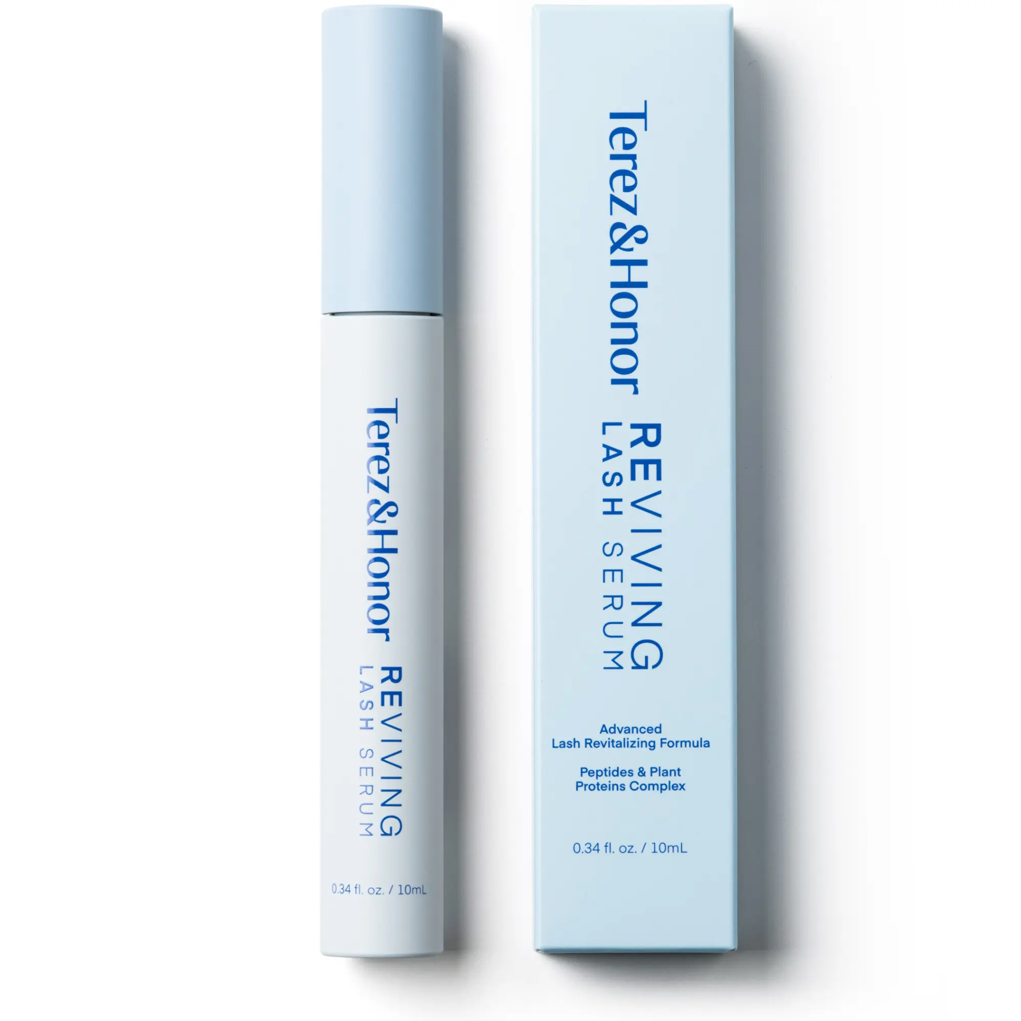 Terez & Honor REviving Lash Serum - Korean Vegan PDRN Lash Growth Serum for Longer, Fuller, Healthier Lashes