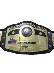 NWA DOMED GLOBE WORLD HEAVYWEIGHT WRESTLING CHAMPIONSHIP BELT ADULT SIZE