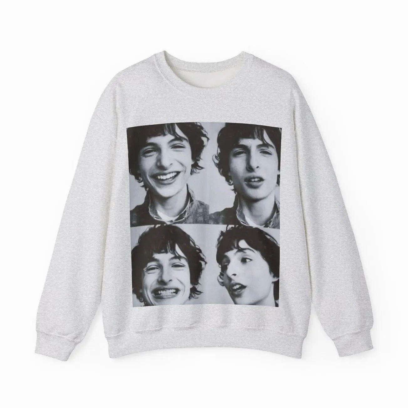 Finn Wolfhard Shirt, Unisex T-Shirt, Crewneck Sweatshirt & Hoodie, Vintage Retro Fan Merch, Gift for Her and Him XWX