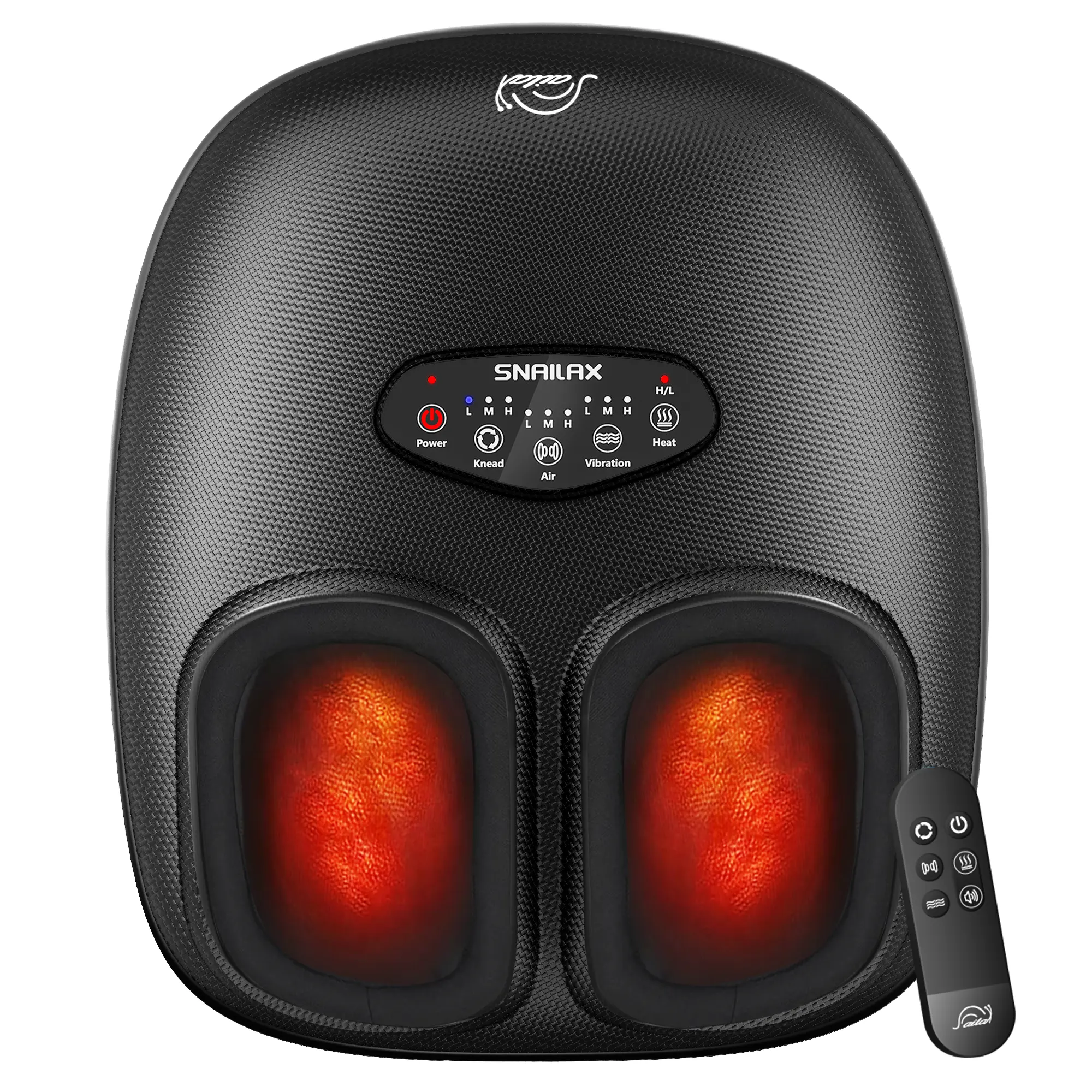 Snailax Foot Massager with Heat, Remote Control, Shiatsu Heated Foot Massager Machine with Deep Kneading, Rolling, Compression, Vibration, Size 13, Foot Rollers, Birthday